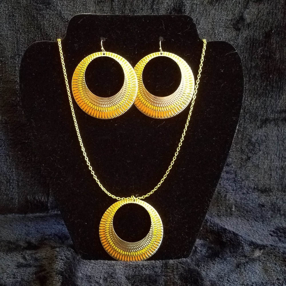 Matching Necklace and Earrings